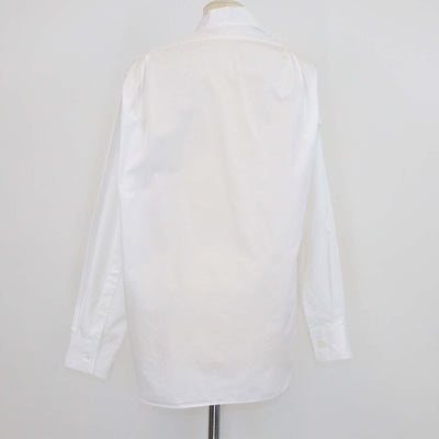 Loewe White Cotton Button Up Long Sleeve Shirt
