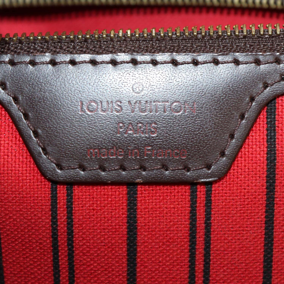 Louis Vuitton Damier Ebene Canvas Neverfull MM Bag