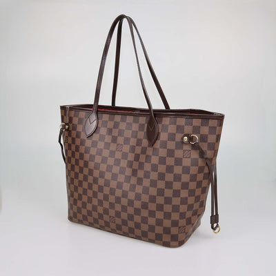 Louis Vuitton Damier Ebene Canvas Neverfull MM Bag
