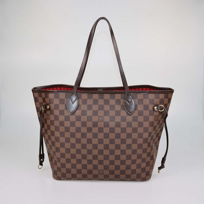 Louis Vuitton Damier Ebene Canvas Neverfull MM Bag