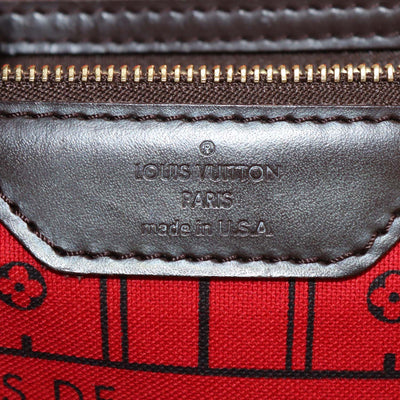 Louis Vuitton Damier Ebene Canvas Neverfull GM Bag