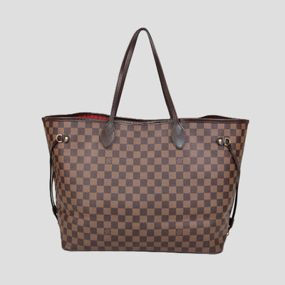 Louis Vuitton Damier Ebene Canvas Neverfull GM Bag