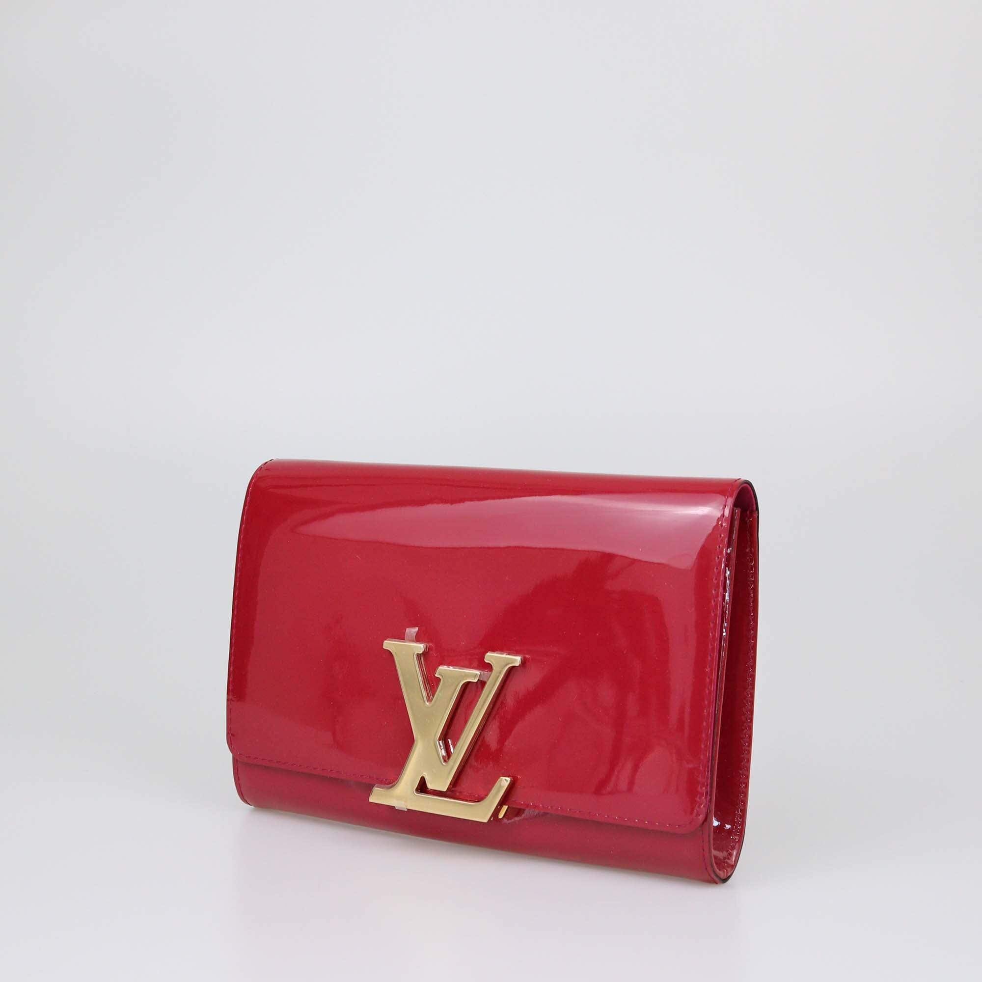 Louis Vuitton Indian Rose Vernis Louise Clutch Womens Louis Vuitton 