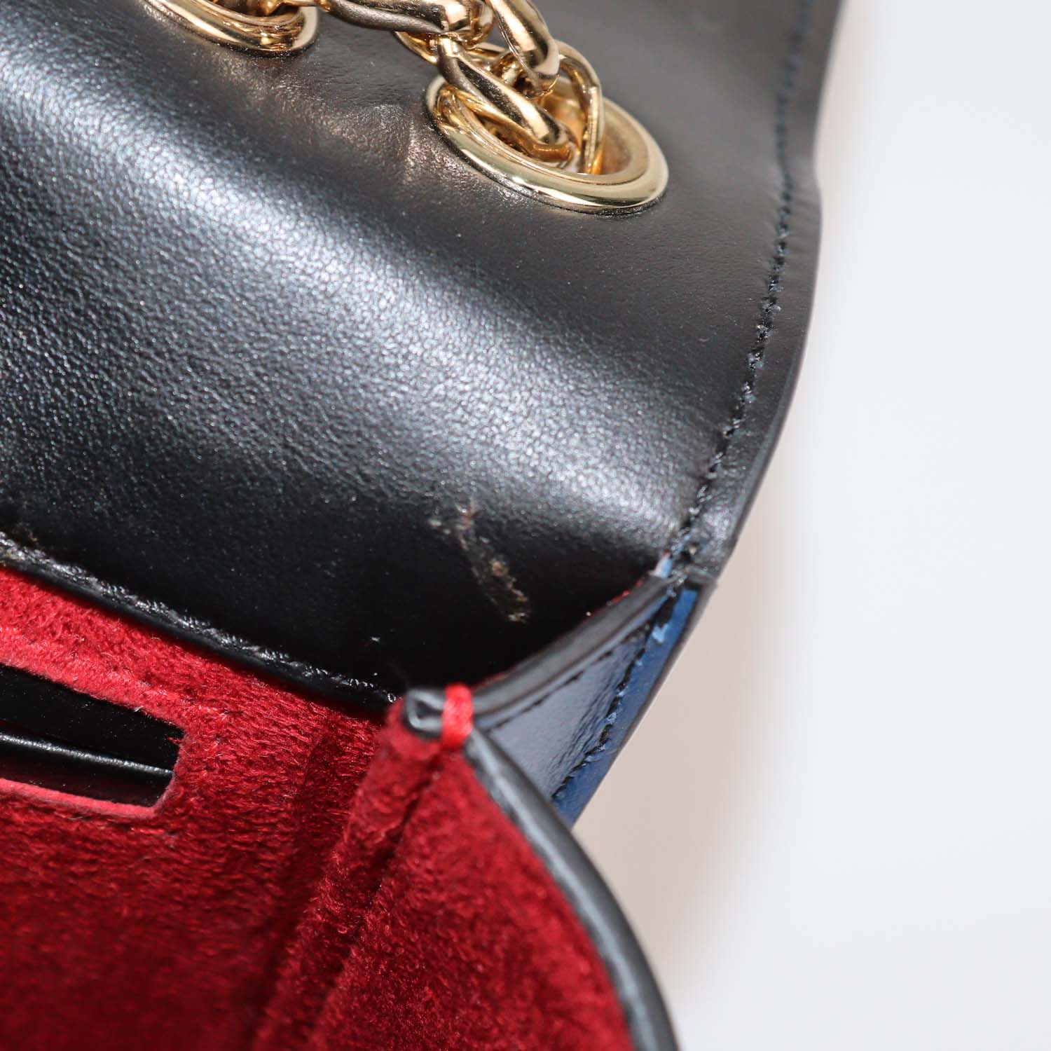 Christian Louboutin Tricolor Pony Hair Spikes Sweet Charity Shoulder Bag