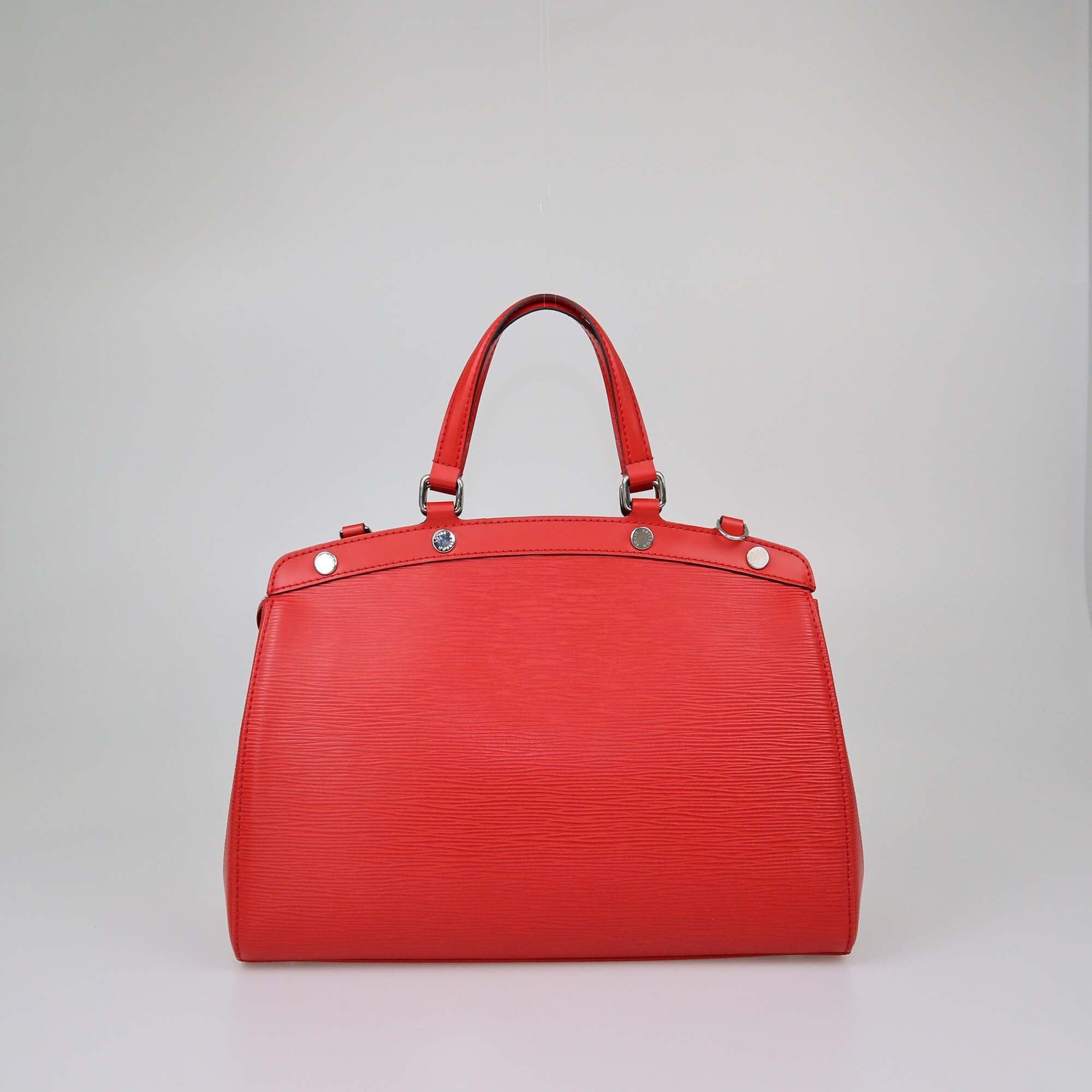 Louis Vuitton Coquelicot Epi Brea MM Bag Womens Louis Vuitton 