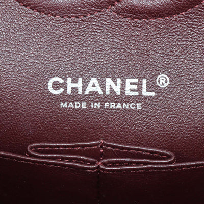Chanel Black Quilted Caviar Leather Medium Classic Double Flap Bag