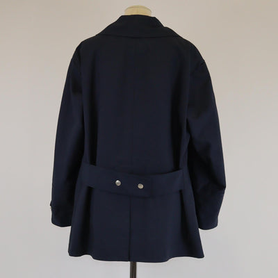 Christian Dior Navy Blue Oblique Inner Double Breasted Jacket Womens Christian Dior 