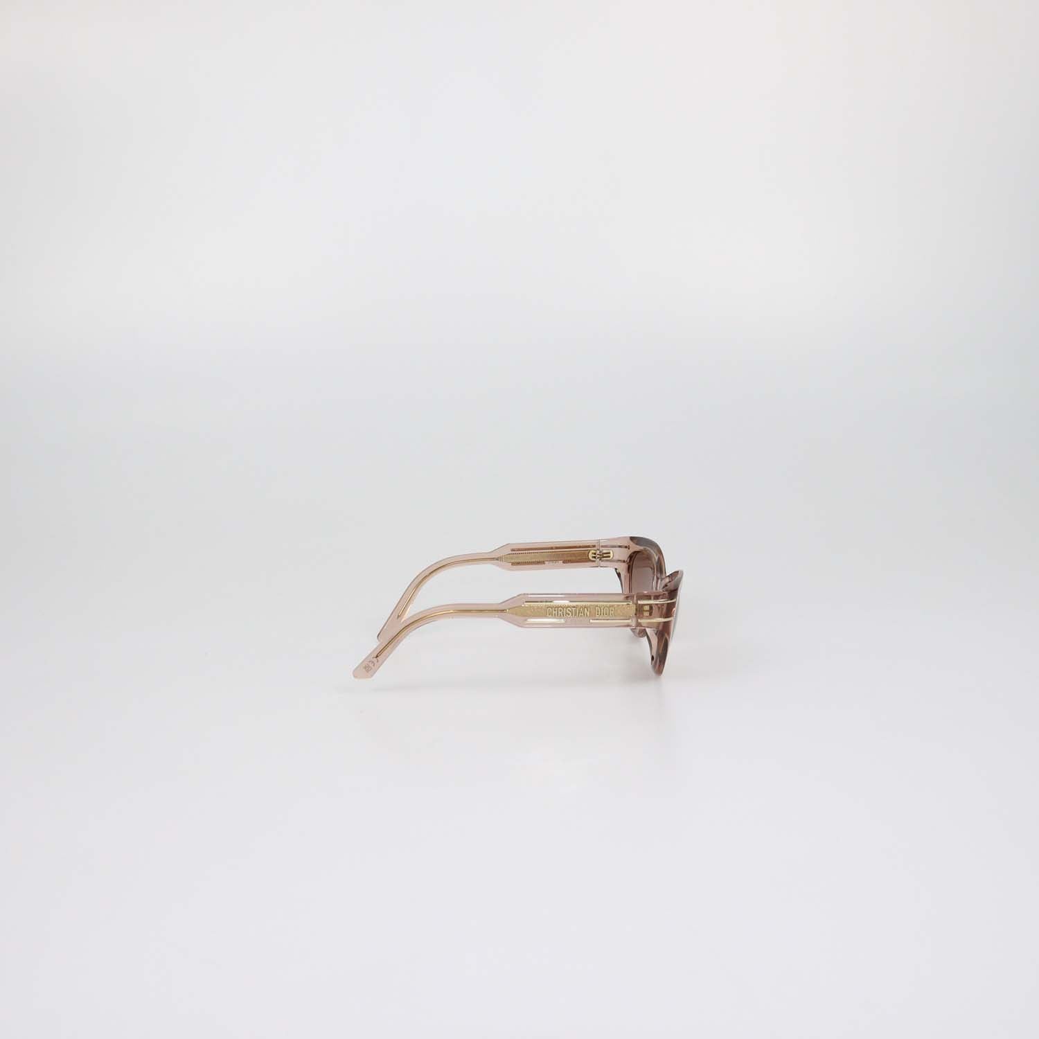 Christian Dior Light Brown Gradient DiorSignature Cat Eye Sunglasses