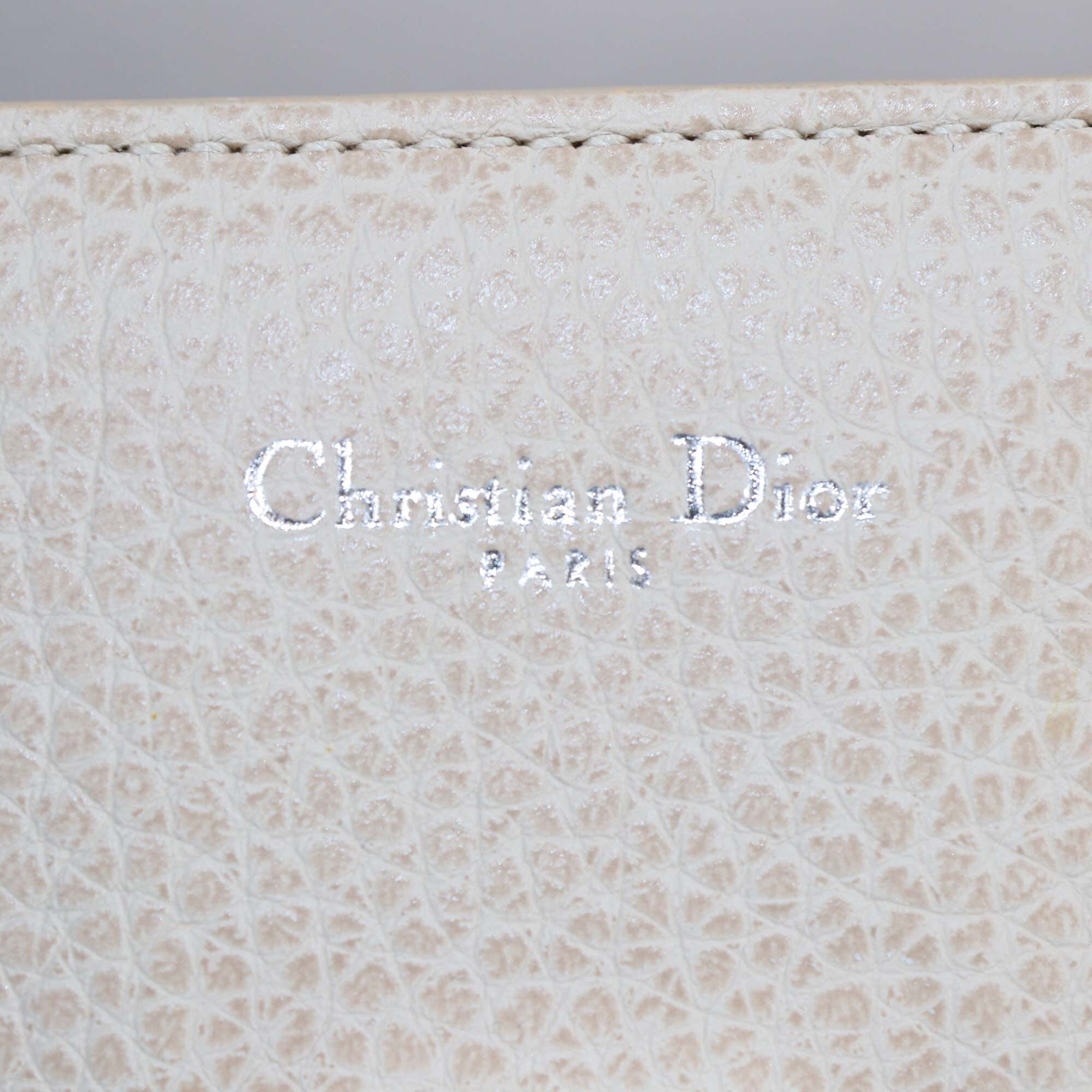 Christian Dior Light Beige Large Diorever Top Handle Bag Womens Christian Dior 