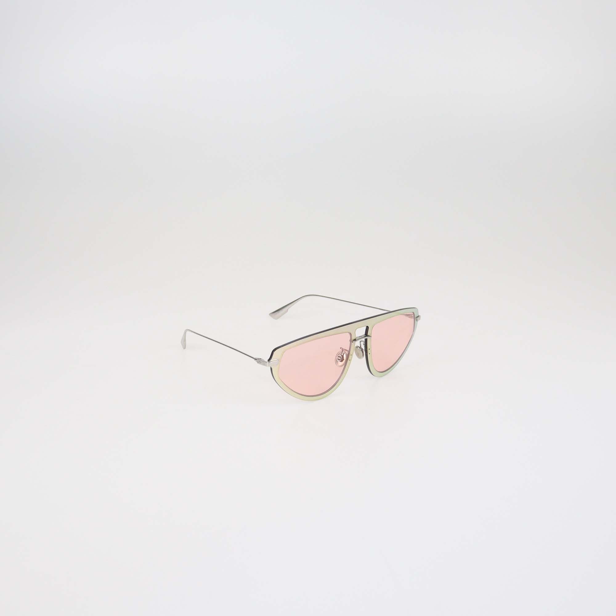 Christian Dior Silver/Pink Ultime 2 Sunglasses