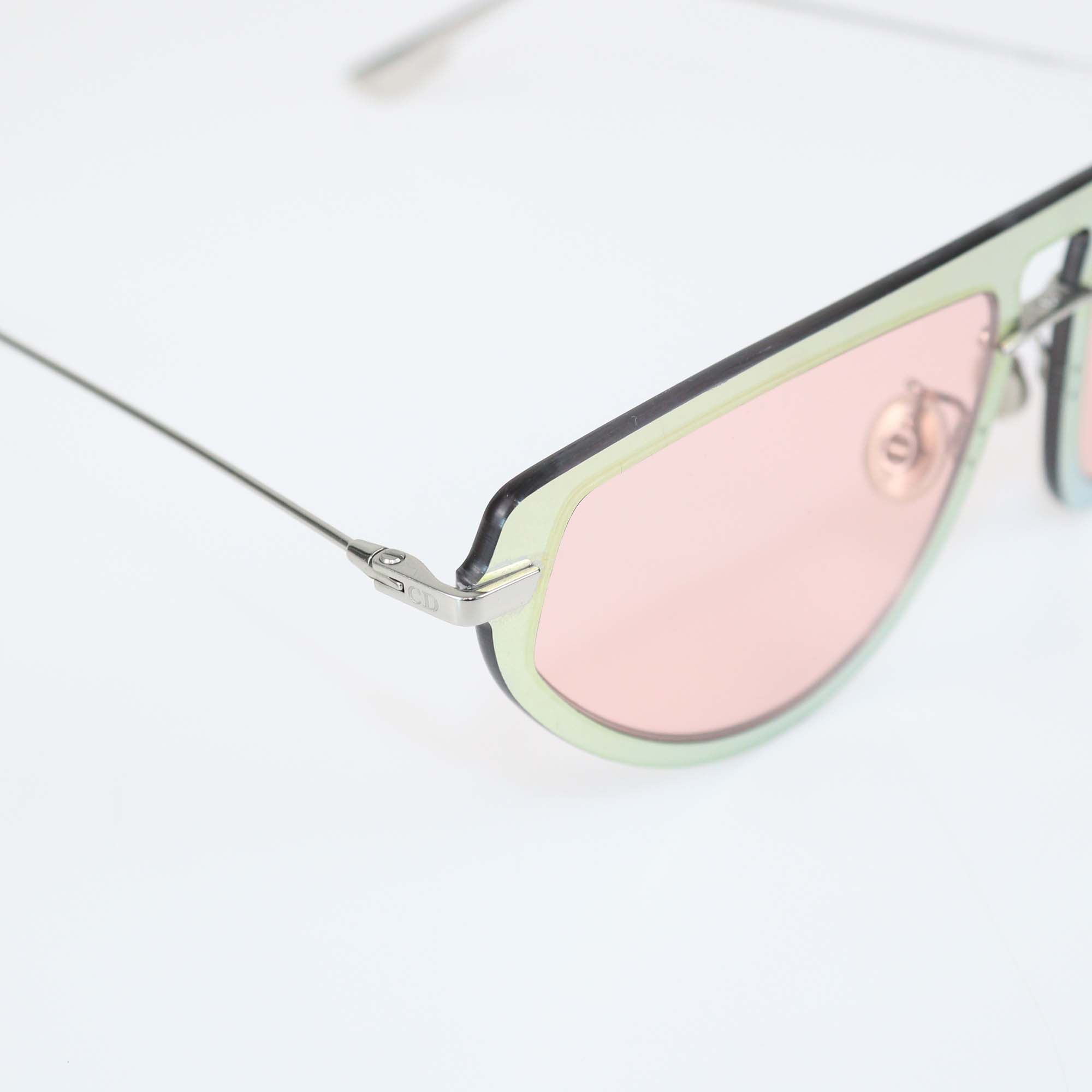 Christian Dior Silver/Pink Ultime 2 Sunglasses