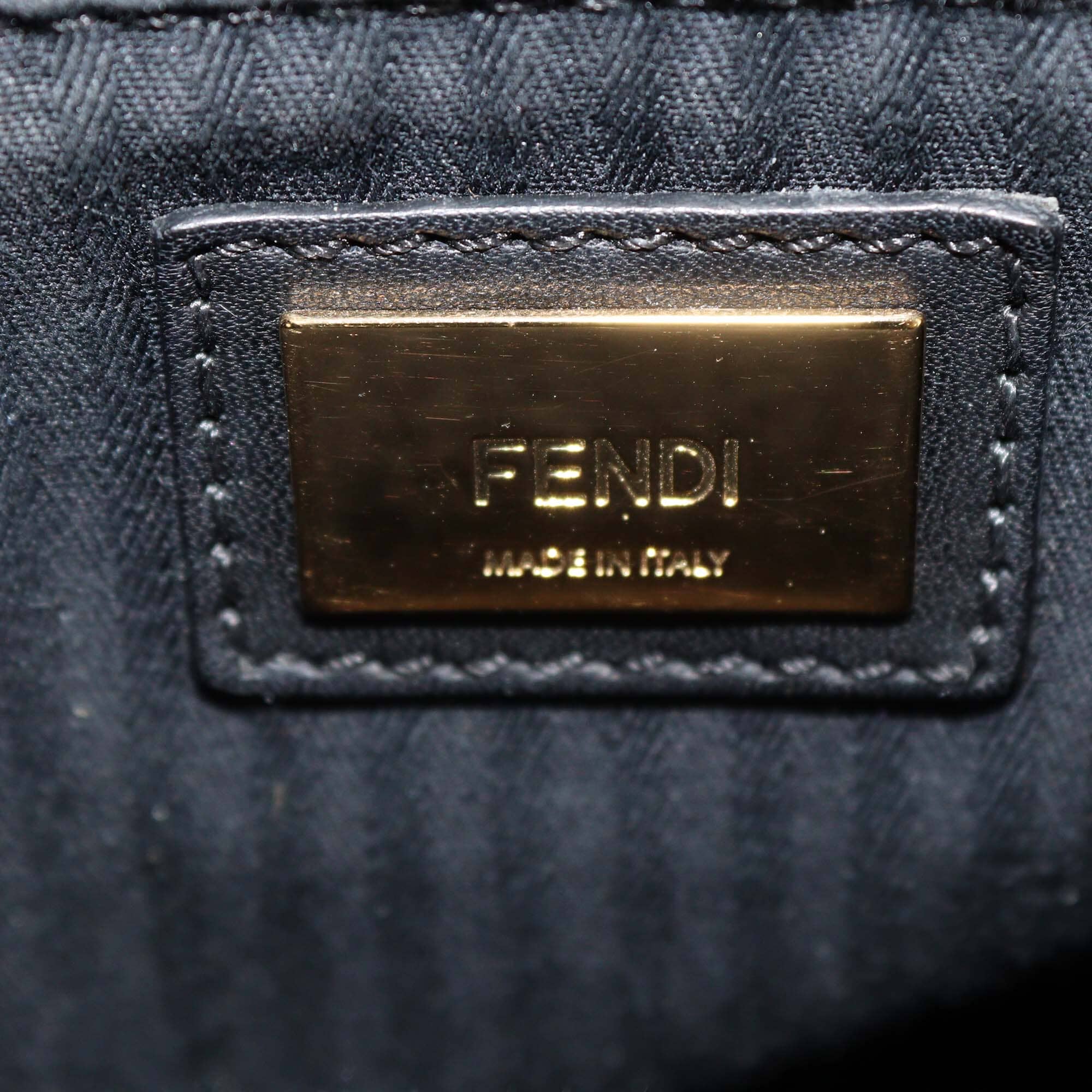 Fendi Black Petite 2Jours Tote Womens Fendi 