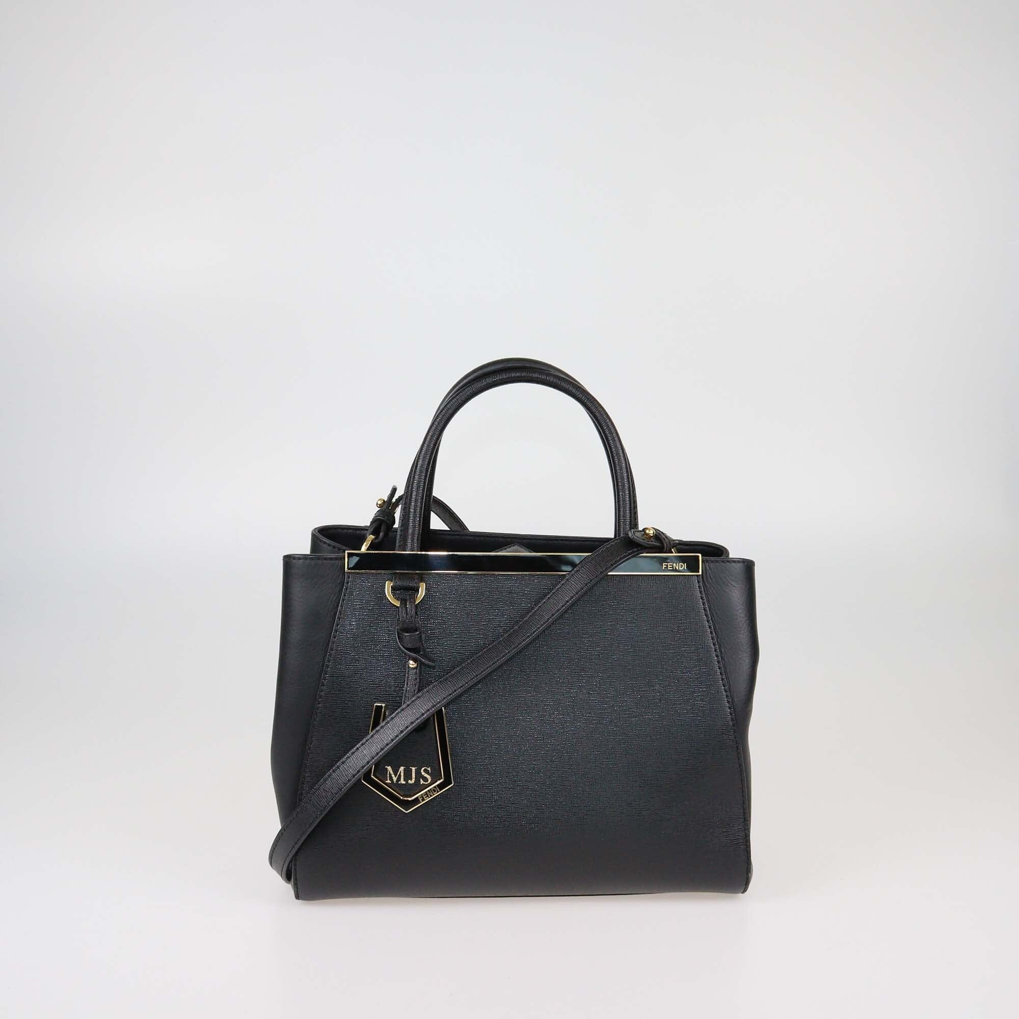 Fendi Black Petite 2Jours Tote Womens Fendi 