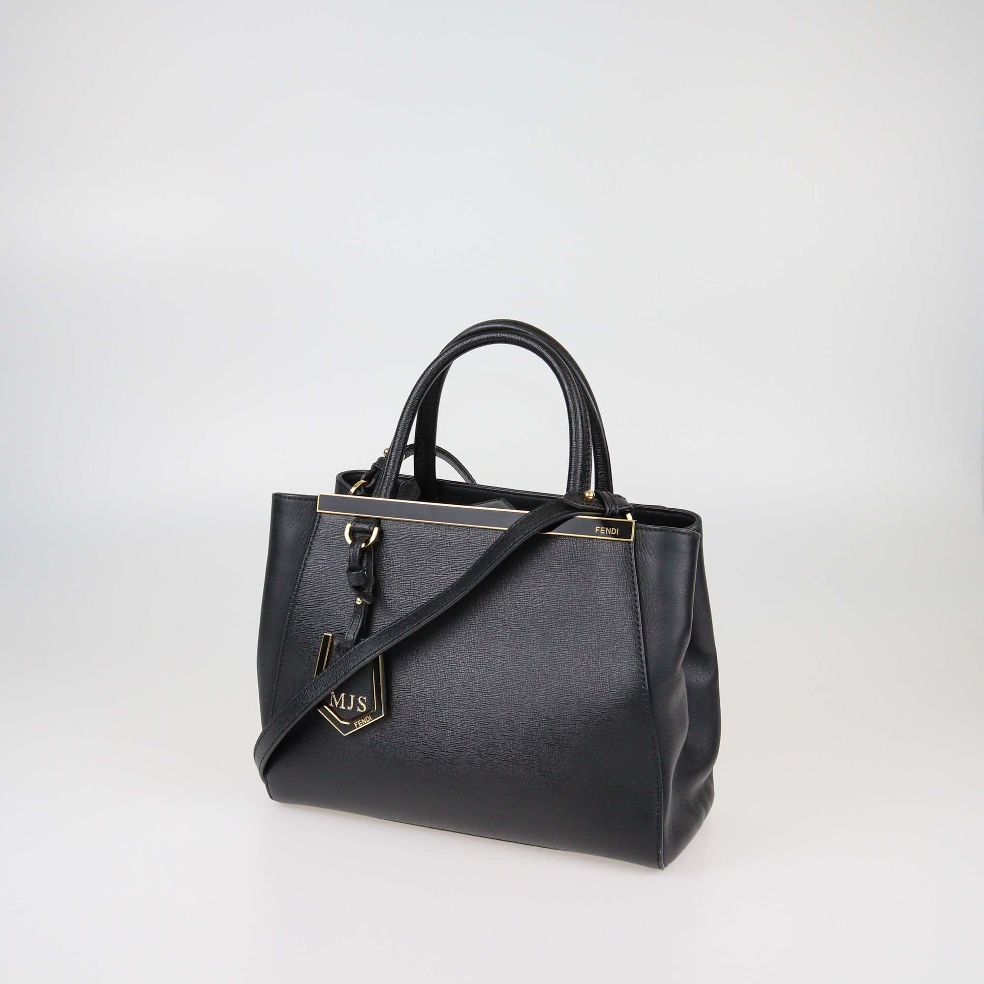Fendi Black Petite 2Jours Tote Womens Fendi 