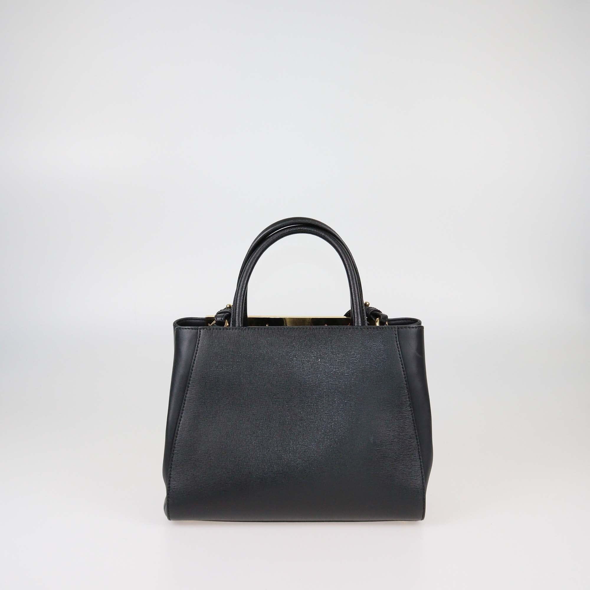 Fendi Black Petite 2Jours Tote Womens Fendi 