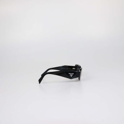 Prada Black Symbole Rectangular Sunglasses