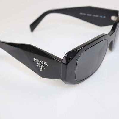 Prada Black Symbole Rectangular Sunglasses