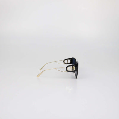 Christian Dior Black 30 Montaigne BU Butterfly Sunglasses