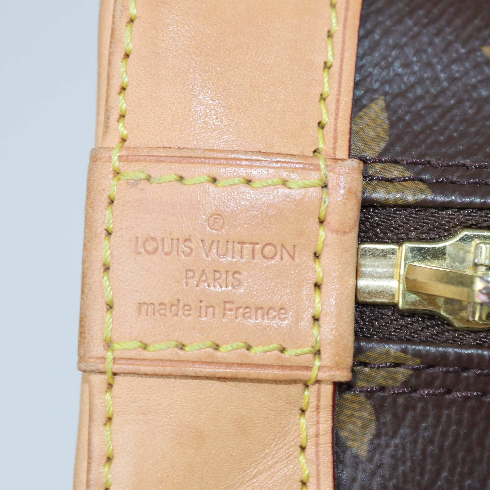 Louis Vuitton Monogram Canvas Alma BB Bag Womens Louis Vuitton 