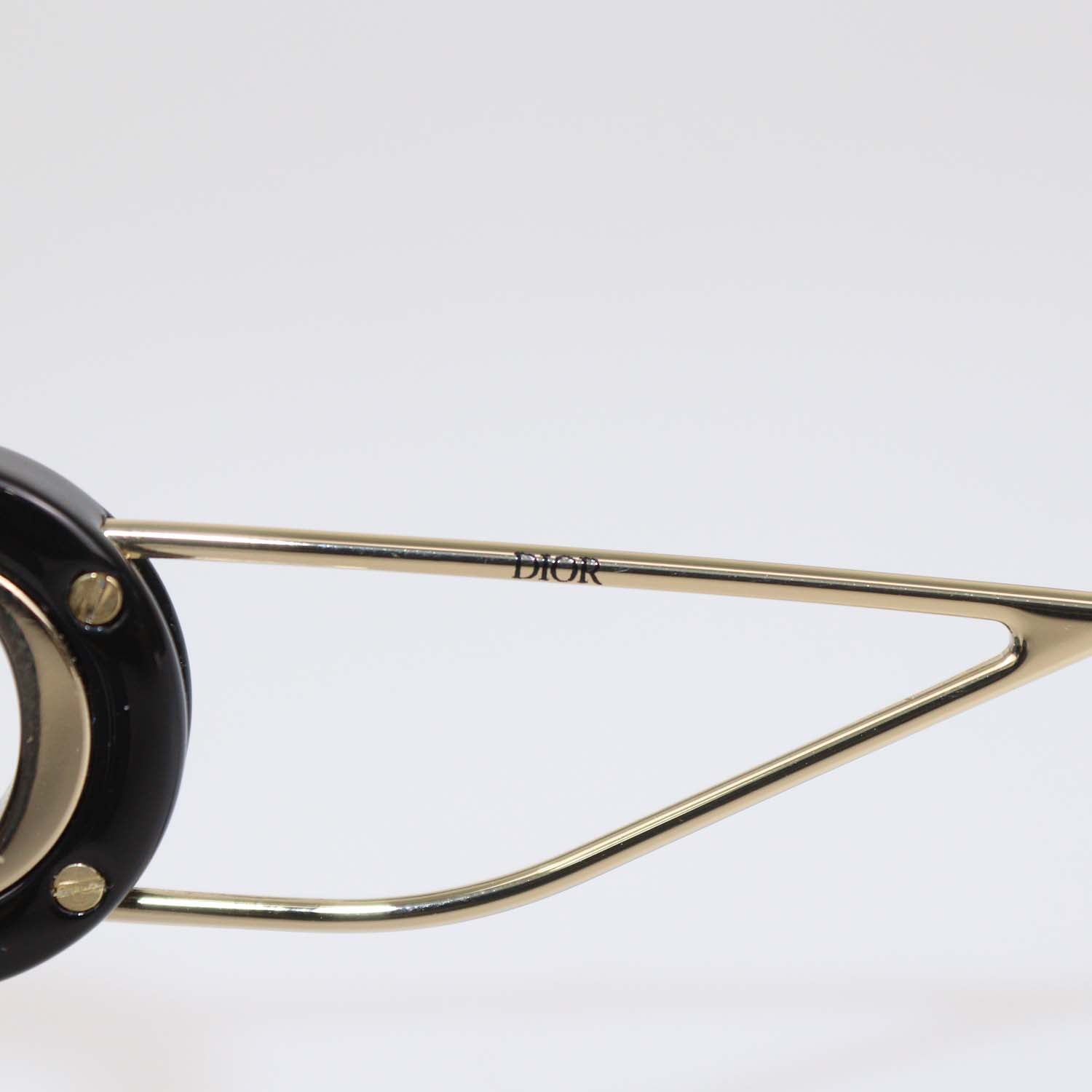Christian Dior Black 30 Montaigne BU Butterfly Sunglasses