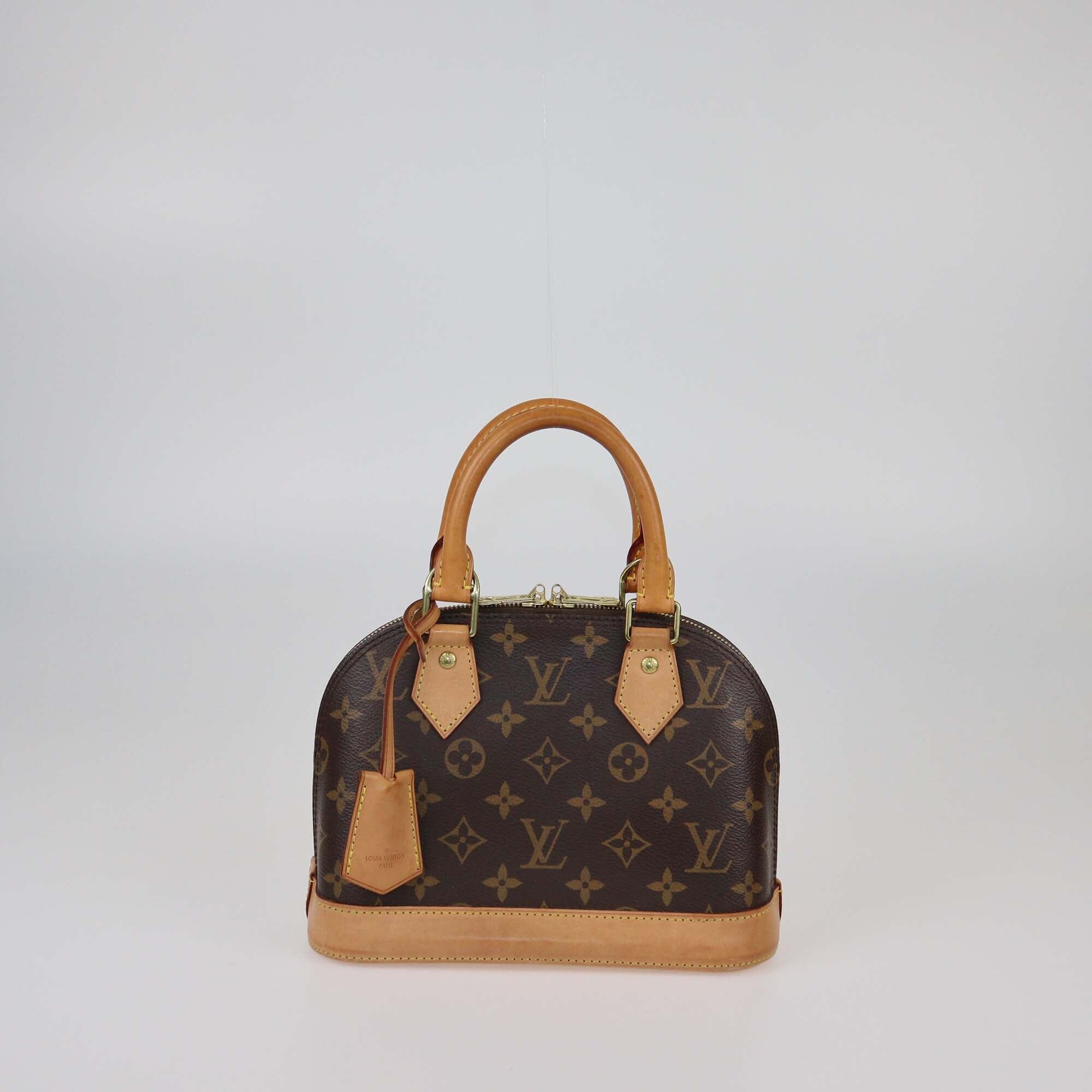 Louis Vuitton Monogram Canvas Alma BB Bag Womens Louis Vuitton 