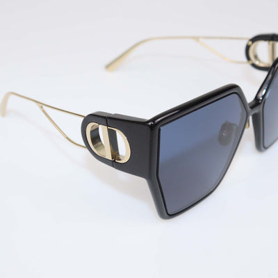 Christian Dior Black 30 Montaigne BU Butterfly Sunglasses
