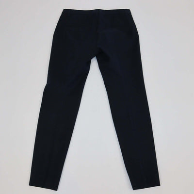 Schumacher Navy Blue Cotton Blended Formal Trouser