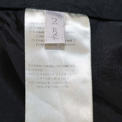 Schumacher Navy Blue Cotton Blended Formal Trouser