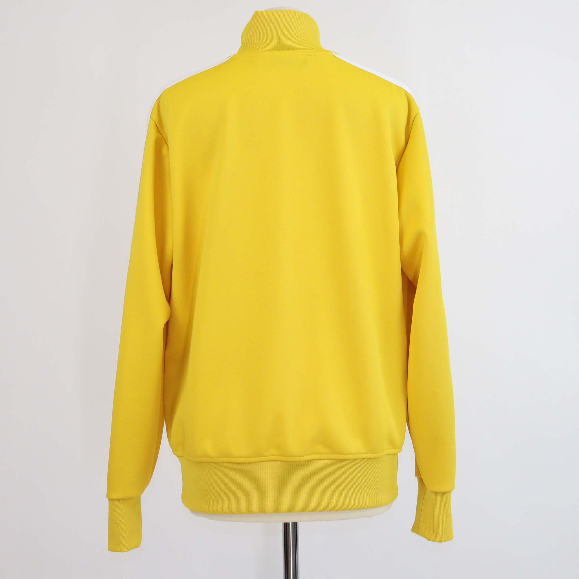 Palm Angels Yellow/White Nylon Classic Logo Track Jacket