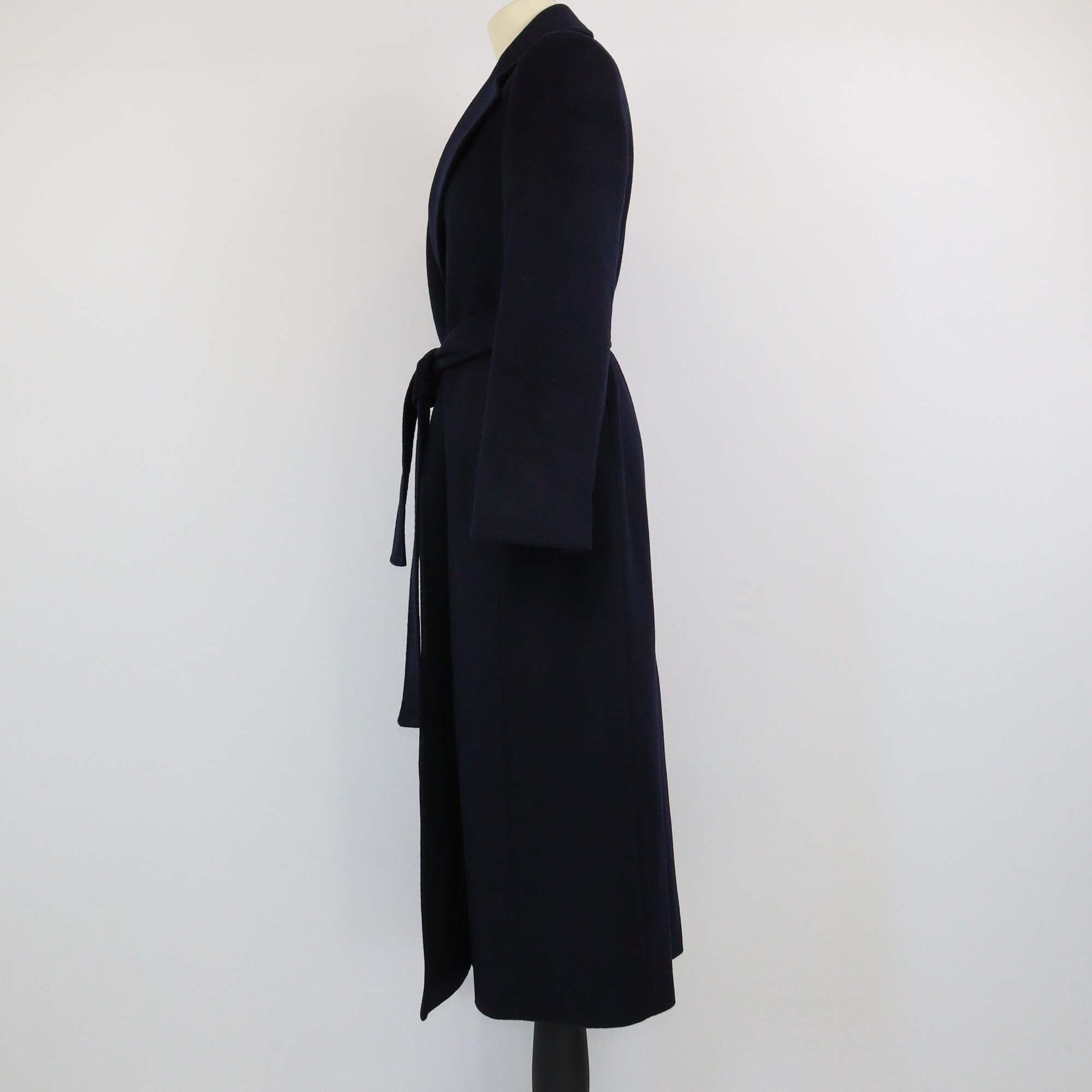 MAX&Co Navy Blue Longrun Coat Womens MAX&Co. 