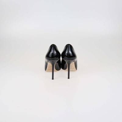 Jimmy Choo Black Patent Leather Romy Pumps
