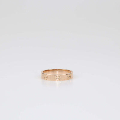 Cartier 18K Rose Gold Love Band Ring Small Model Size 53