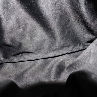 Bvlgari Black Satin Monete Clutch