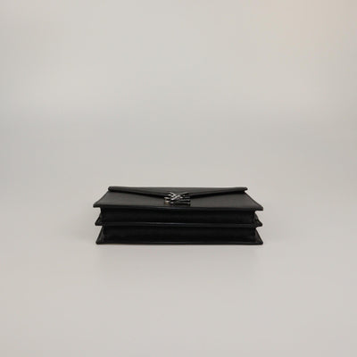 Saint Laurent Black Medium Cassandra Shoulder Bag Womens Saint Laurent 