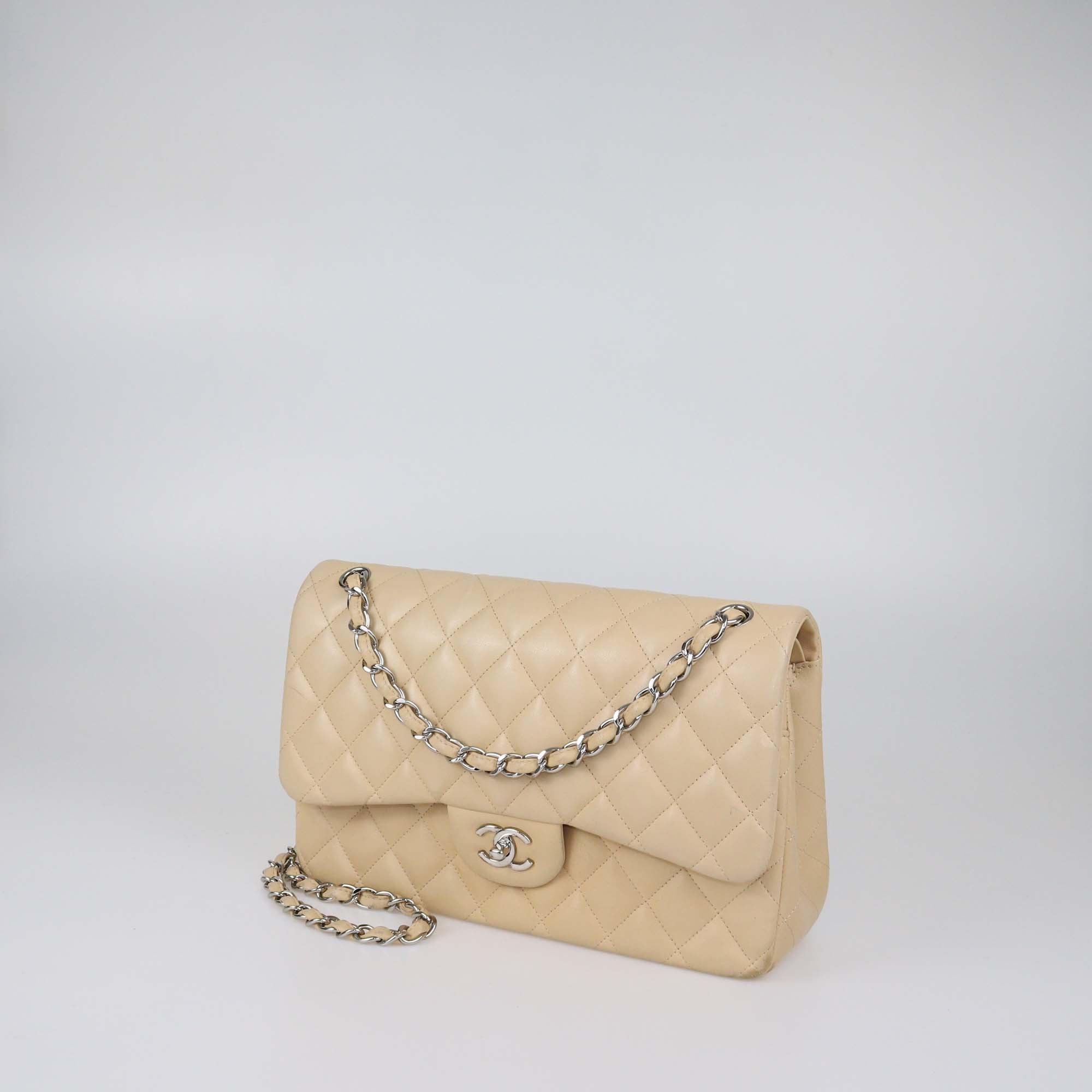 Jacquemus Beige Canvas Le Bambinou Top Handle Bag