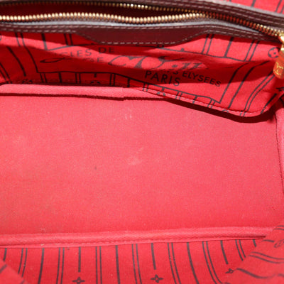 Louis Vuitton Damier Ebene Canvas Neverfull PM Bag