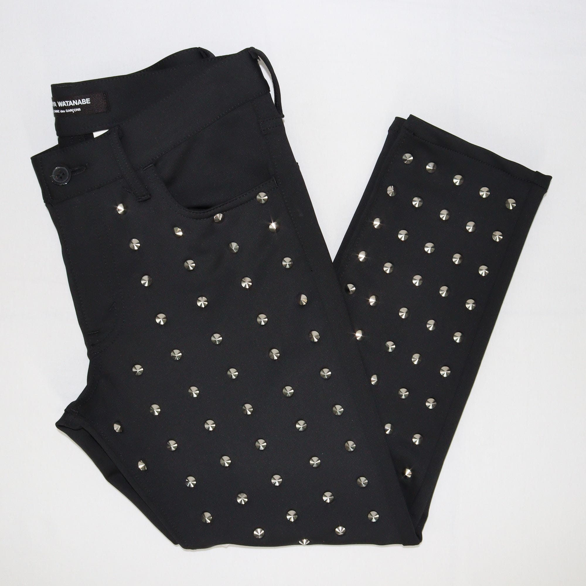 Junya Watanabe Black Studded Pants Clothing Junya Watanabe 