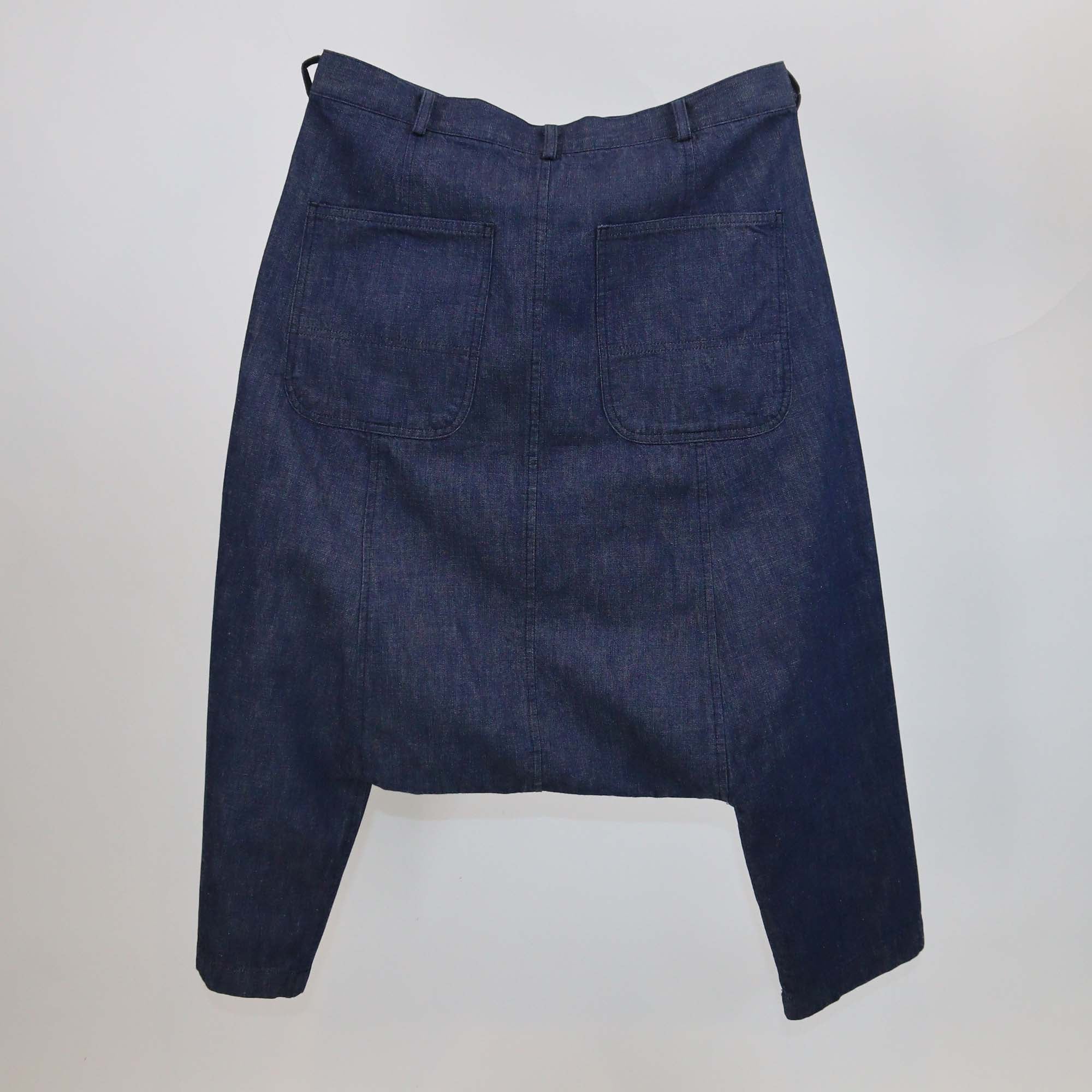 Comme des Garcons Blue Denim Harem Jeans