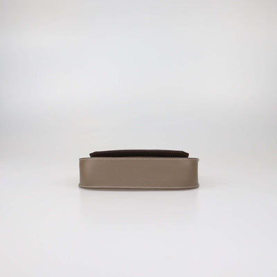 Hermes Etoupe Swift Leather Mini Jypsiere Bag