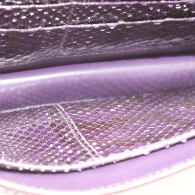 Givenchy Purple Python Small 4G Shoulder Bag