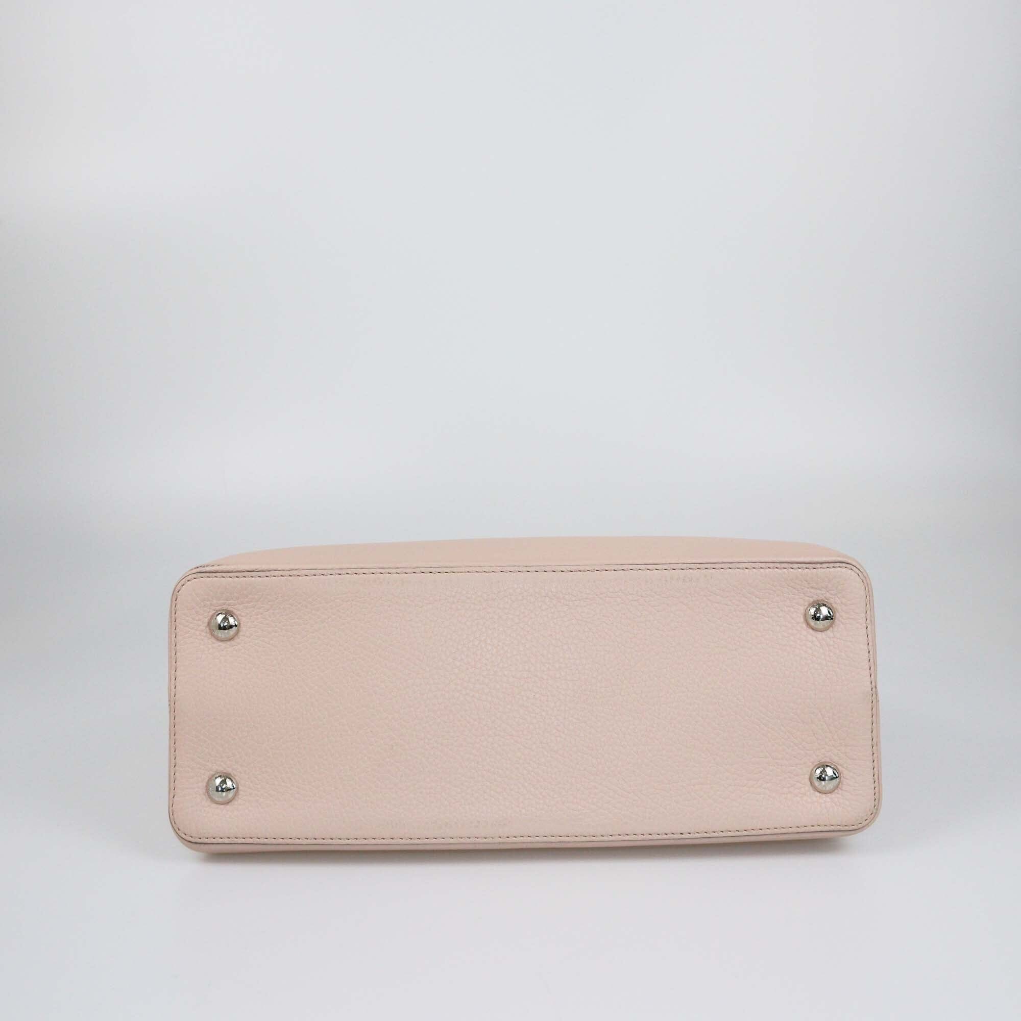 Louis Vuitton Blush Pink Capucines MM Bag Womens Louis Vuitton 