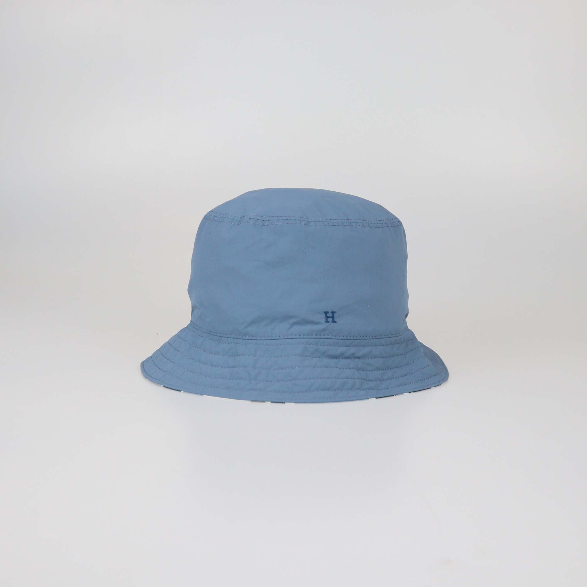Hermes Blue Nylon Eden Bucket Hat