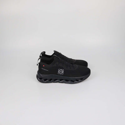 Loewe x On Black Fabric Cloudtilt Low Top Sneakers