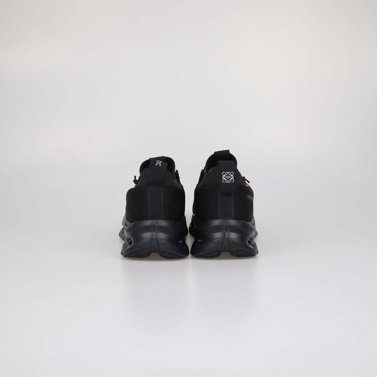 Loewe x On Black Fabric Cloudtilt Low Top Sneakers