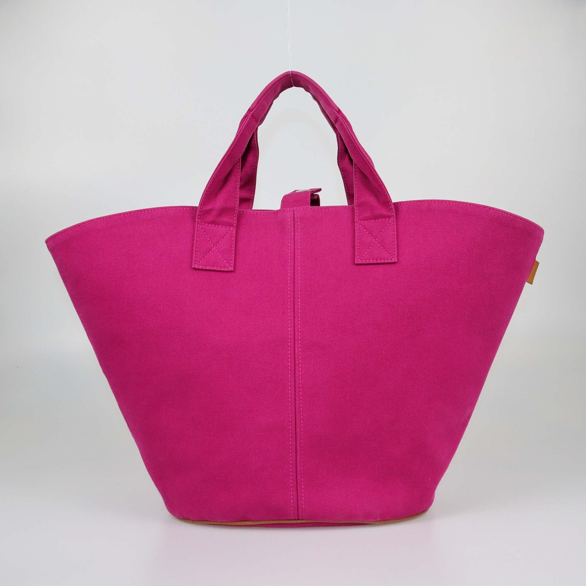 Hermes Magenta Panier De Plage Tote Womens Hermes 