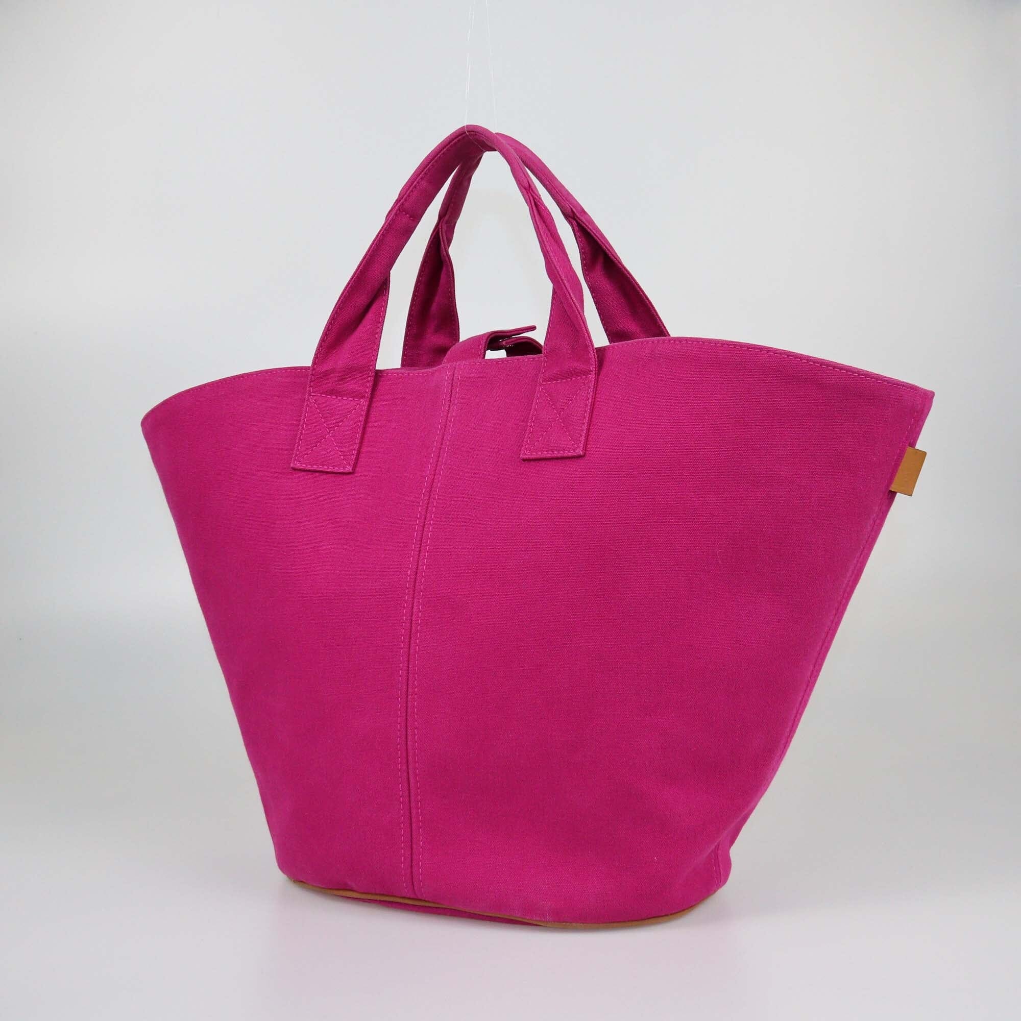 Hermes Magenta Panier De Plage Tote Womens Hermes 