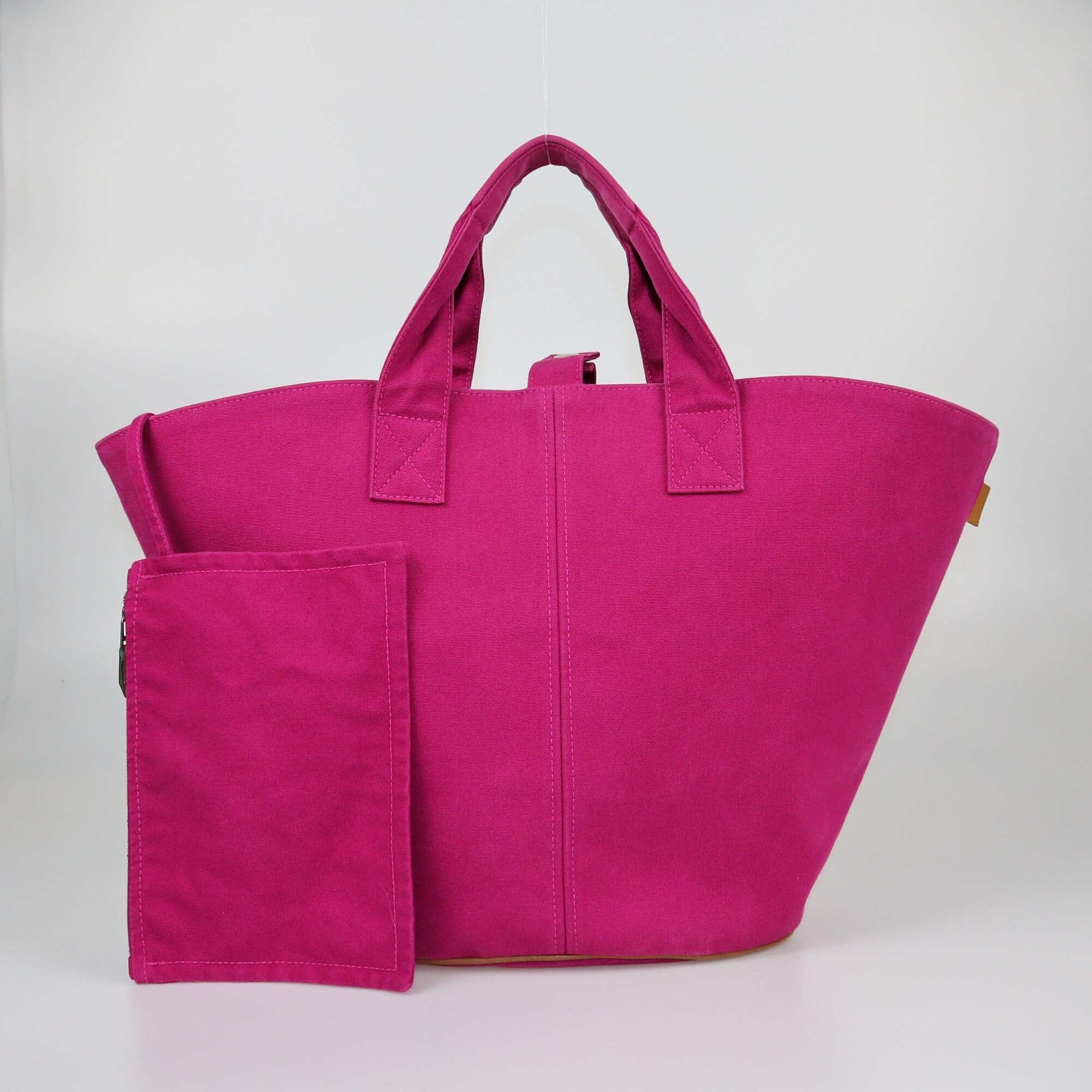 Hermes Magenta Panier De Plage Tote Womens Hermes 