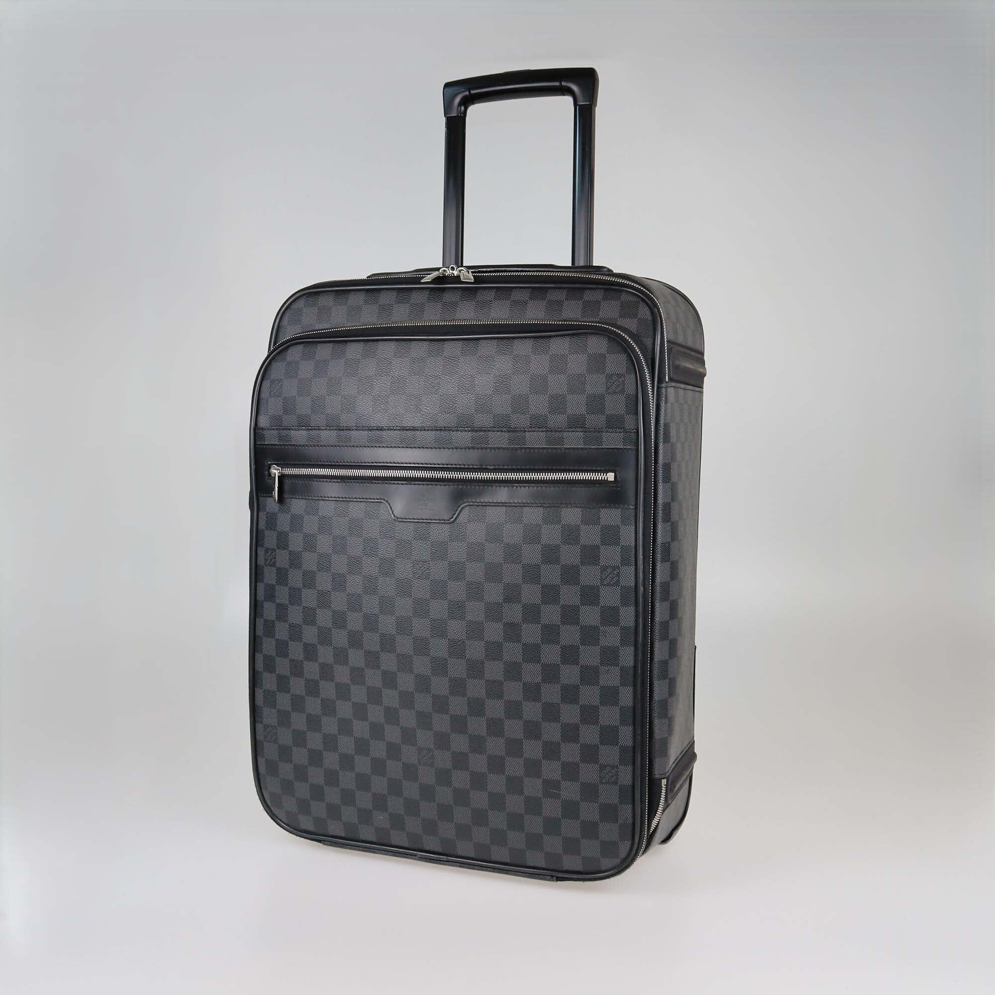 Louis Vuitton Damier Graphite Canvas Pegase 55 Luggage Mens Louis Vuitton 
