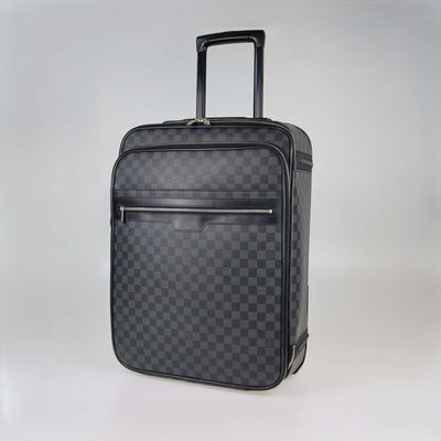 Louis Vuitton Damier Graphite Canvas Pegase 55 Luggage Mens Louis Vuitton 