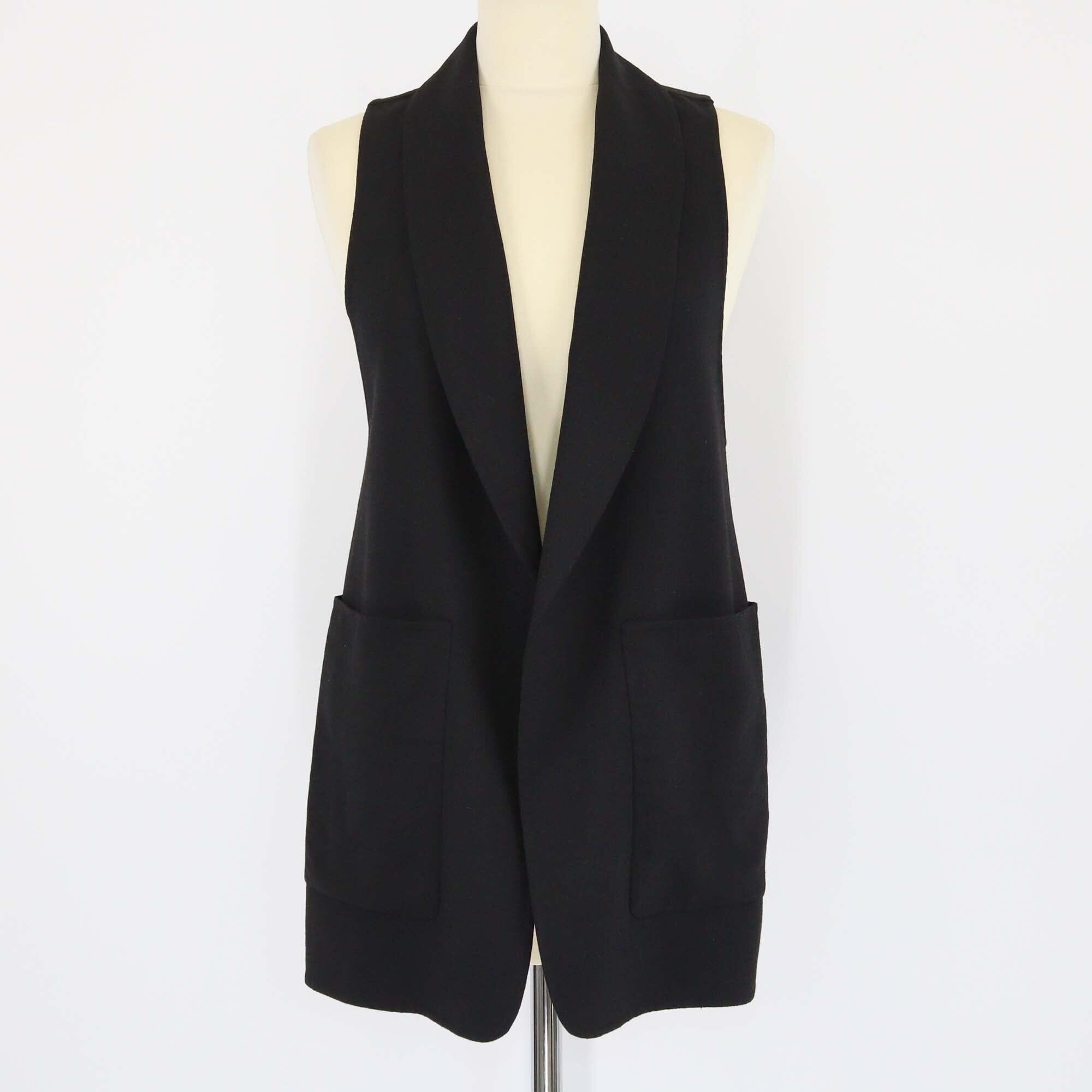 Alexander Wang Black Wool Vest Womens Alexander Wang 